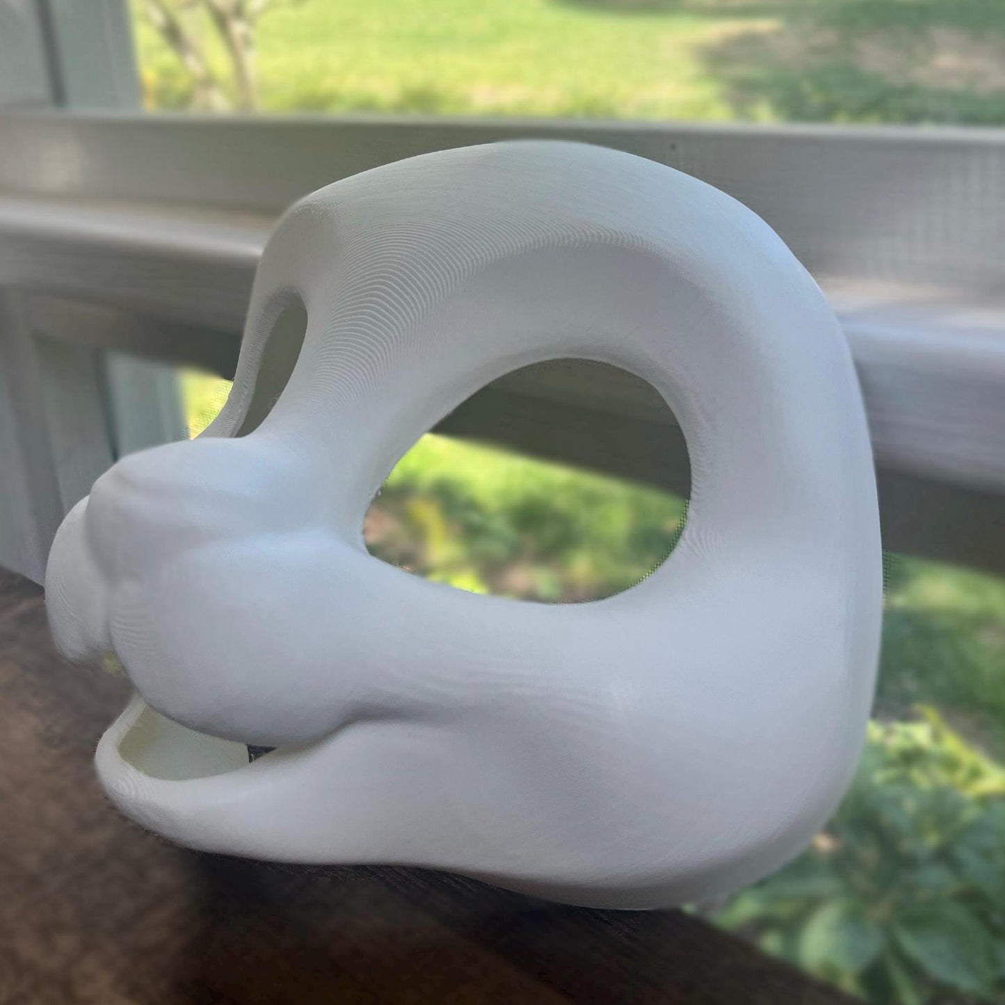 Kemono Bunny Fursuit Head Base + Eyeblanks