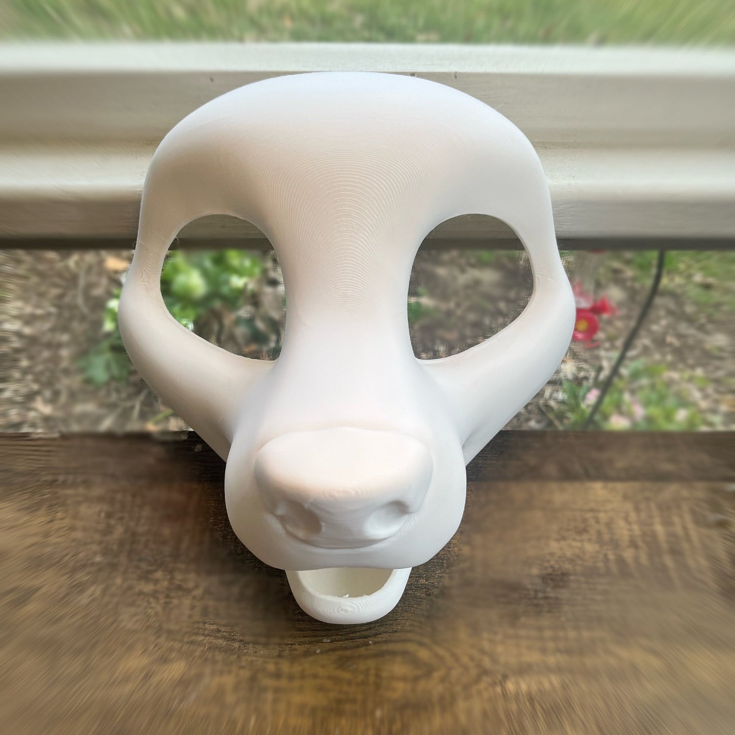 HyperToon Slim Canine, Canine Dog Fursuit Head Base + Eyeblanks