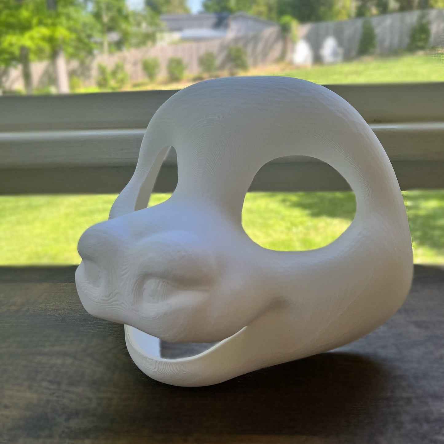 Toony Cow Fursuit Head Base + Eyeblanks