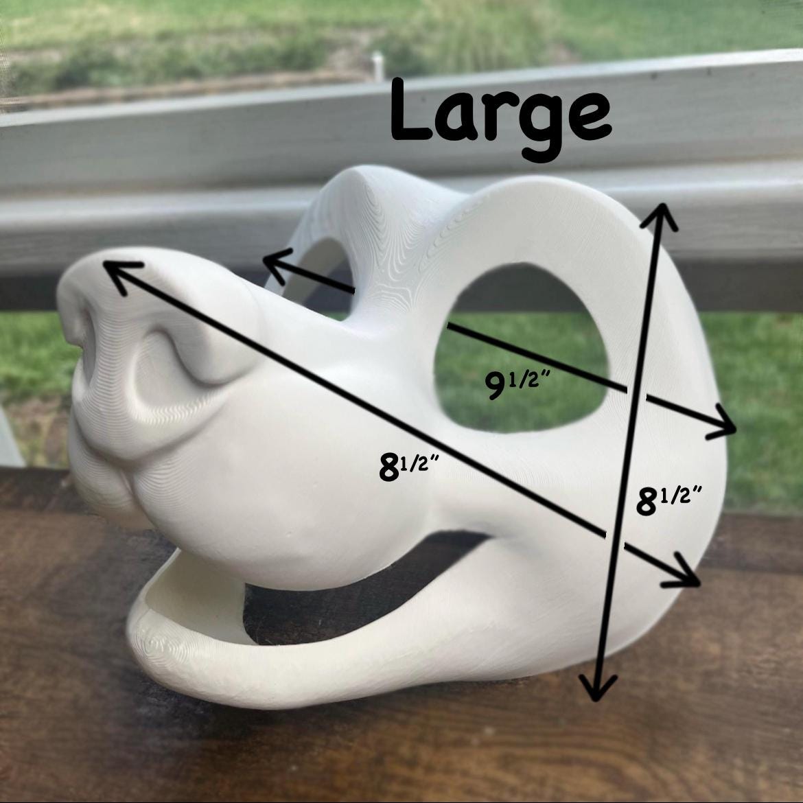 Happy Canine Dog  Head Base + Eyeblanks
