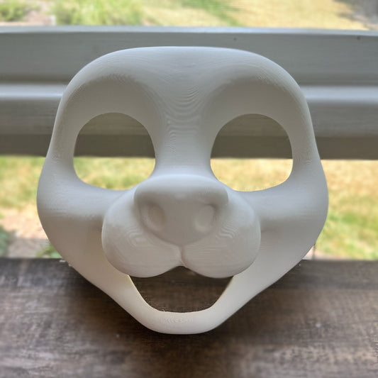Kemono Happy Canine Fursuit Head Base+ Eyeblanks