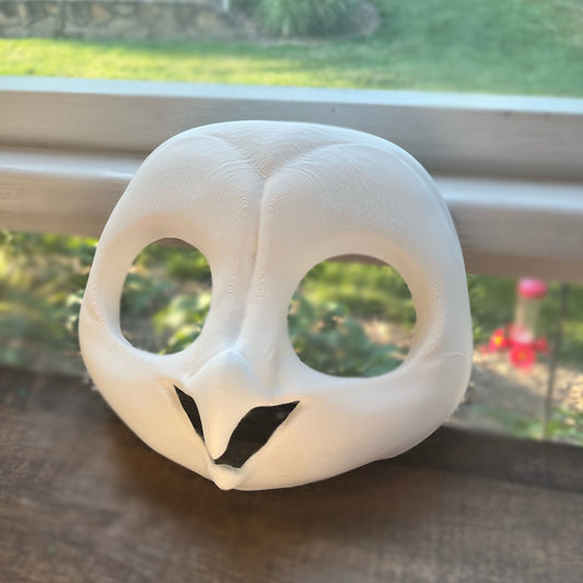 Kemono Owl Bird  Head Base + Eyeblanks