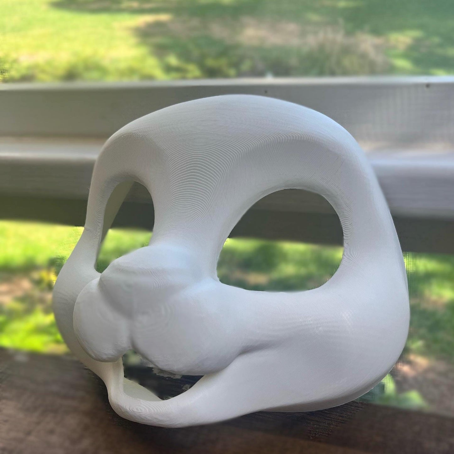 Kemono Bunny Fursuit Head Base + Eyeblanks