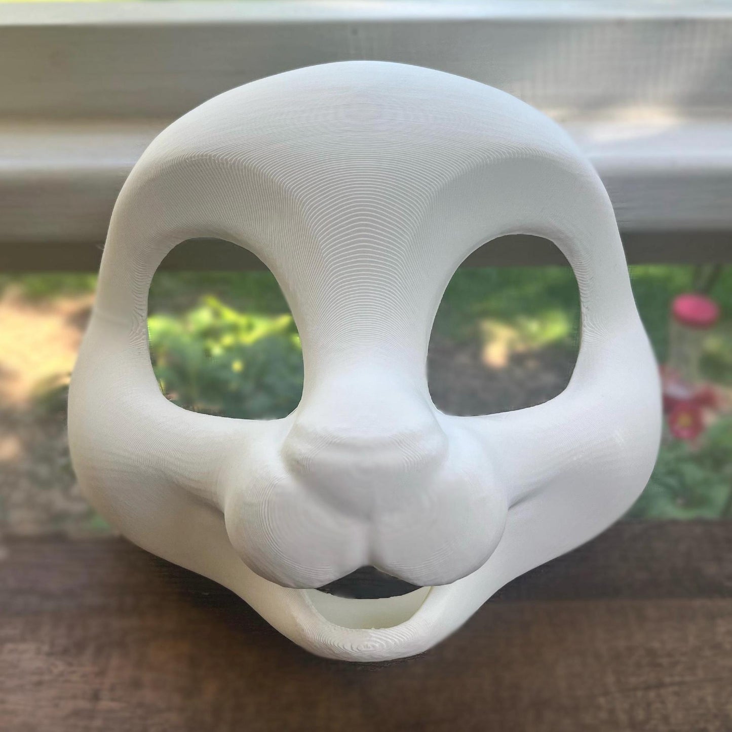 Kemono Bunny Fursuit Head Base + Eyeblanks