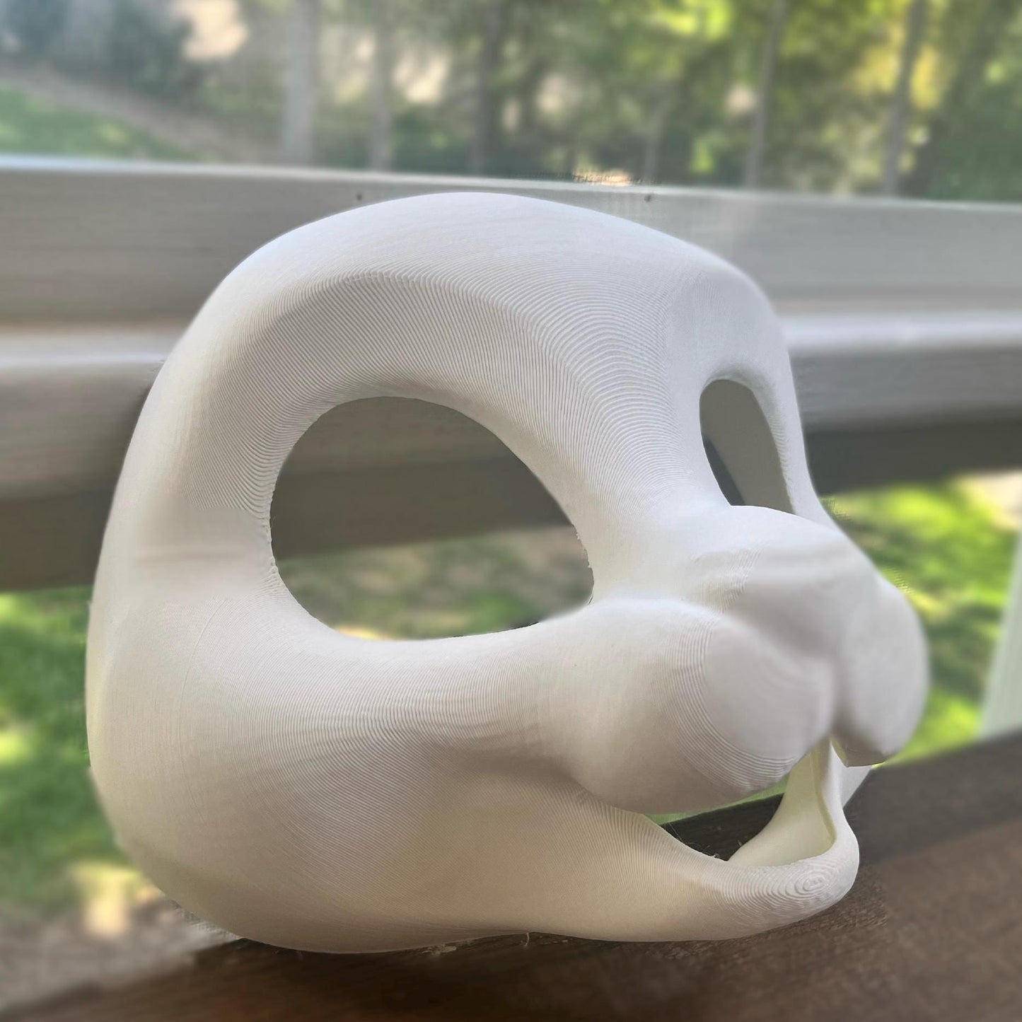 Kemono Bunny Fursuit Head Base + Eyeblanks