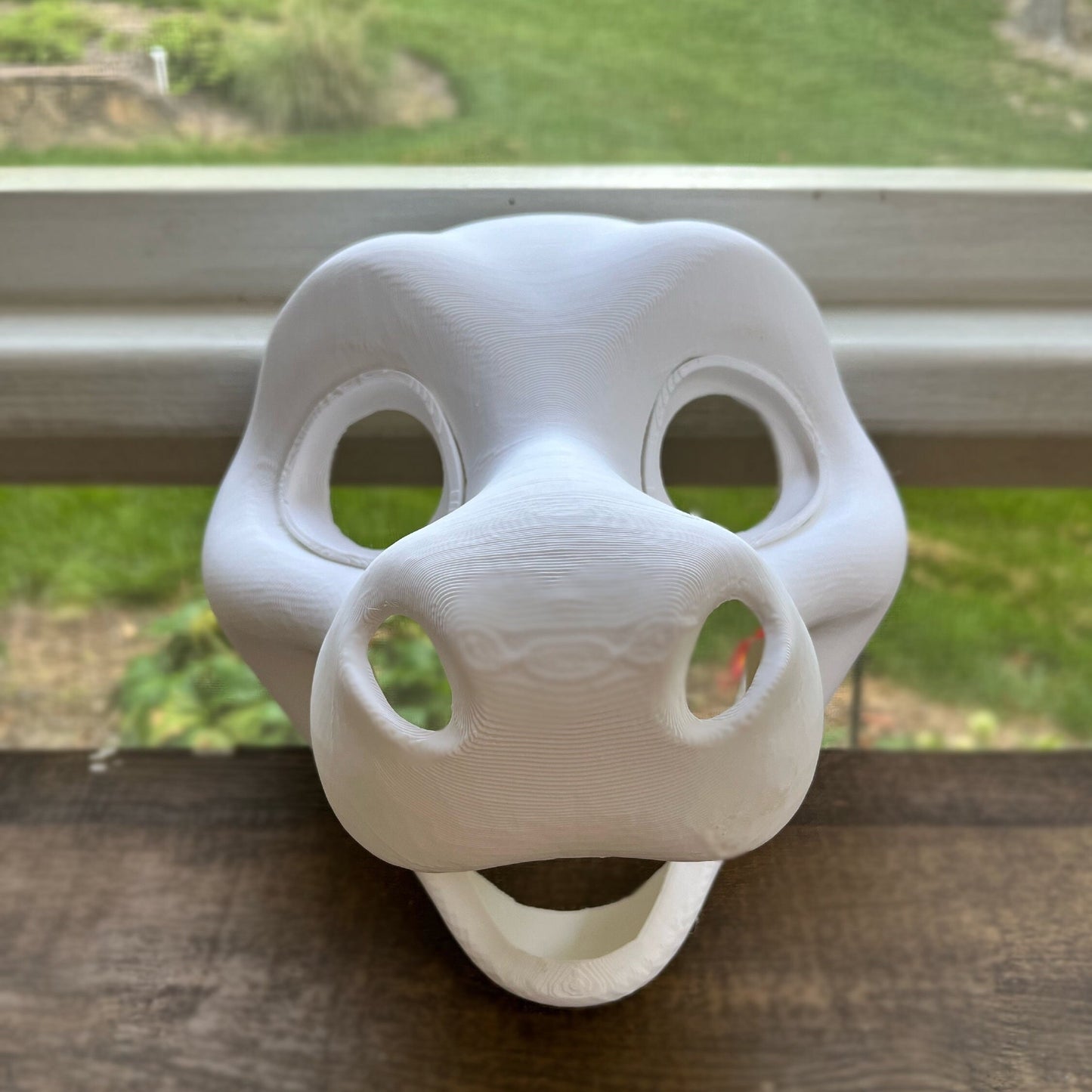 Toony Dutchie Dragon Fursuit Head Base + Eyeblanks