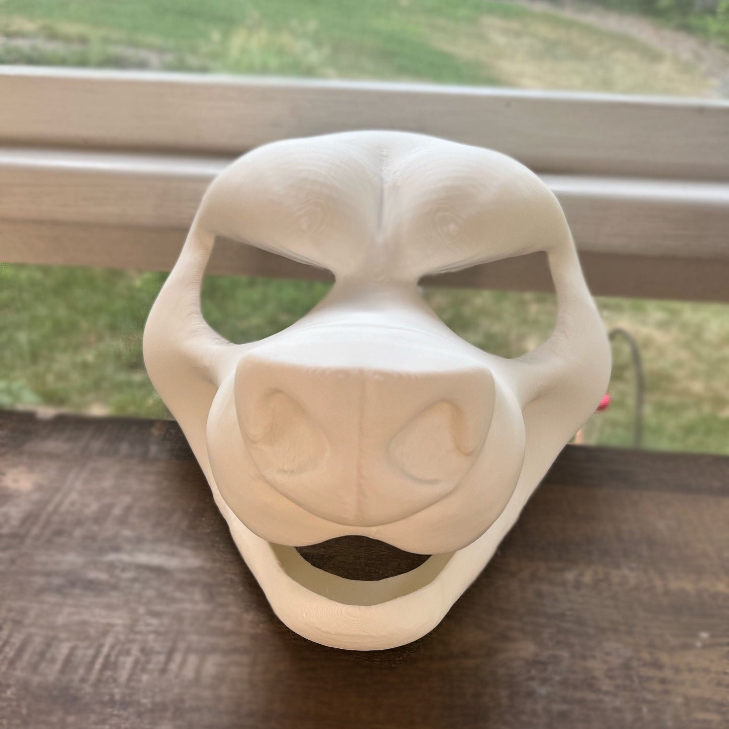 Angry Canine Dog Fursuit Head Base + Eyeblanks