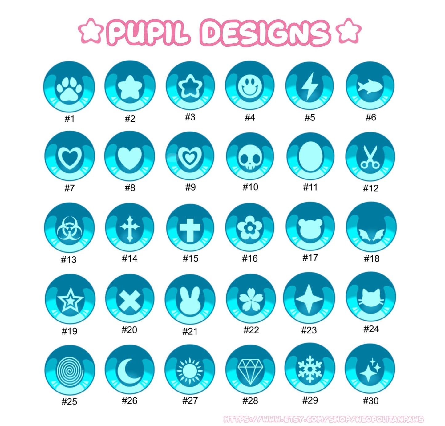 127 CUSTOMIZABLE OPTIONS! Custom Dye Sublimated Fursuit Eyes