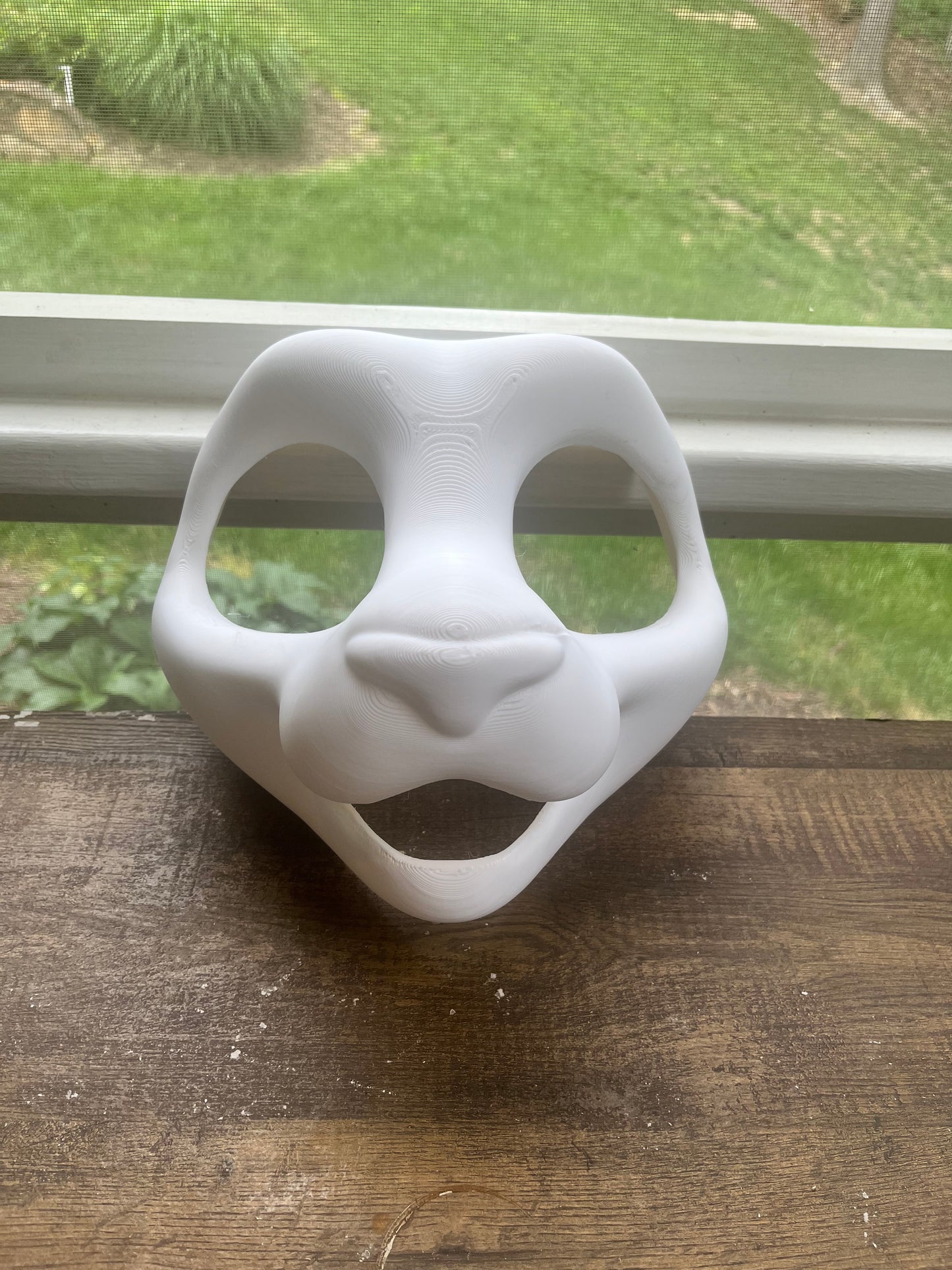 Toony Feline, Feline Cat Fursuit Head Base + Eyeblanks