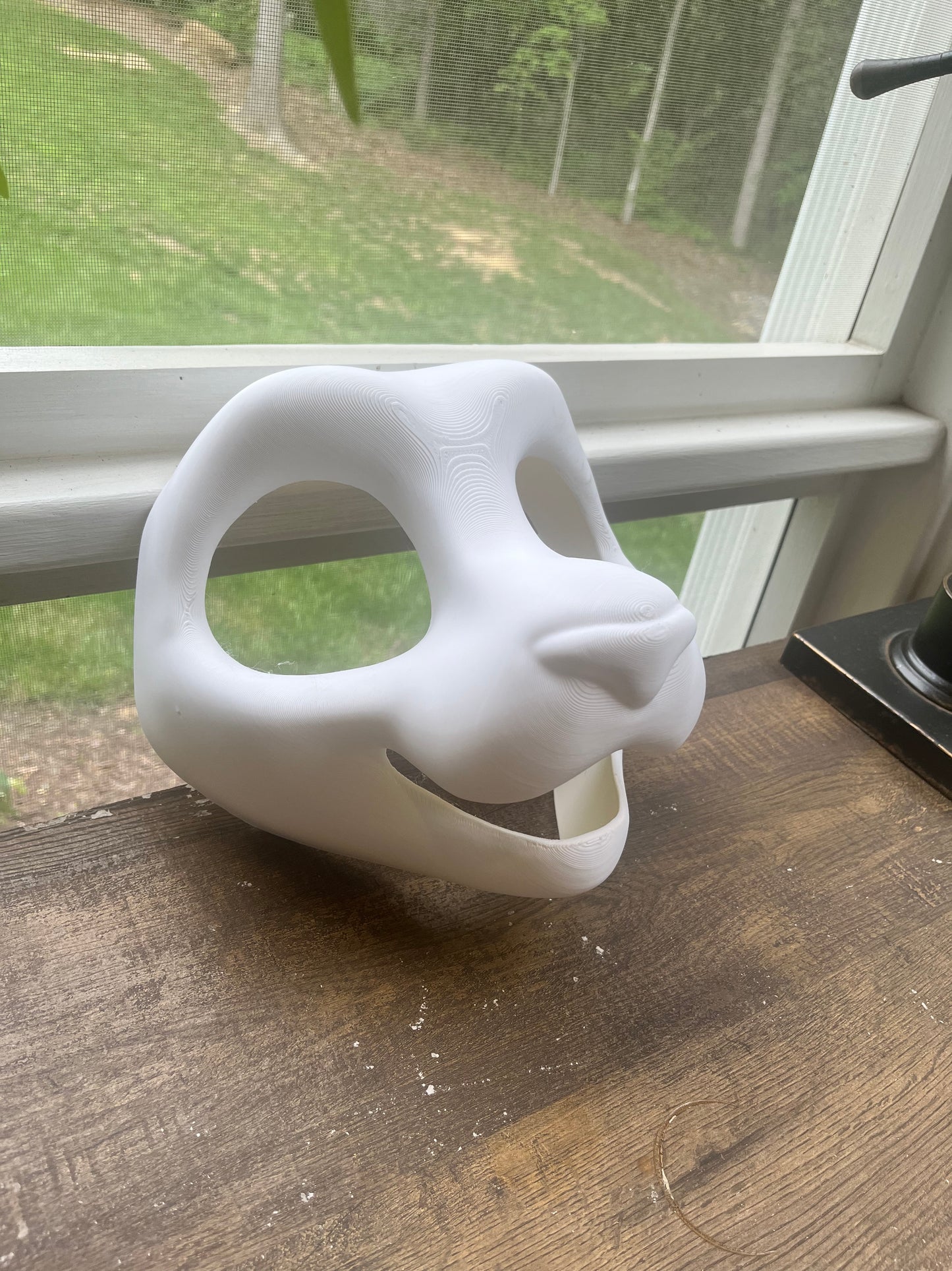 Toony Feline, Feline Cat Fursuit Head Base + Eyeblanks