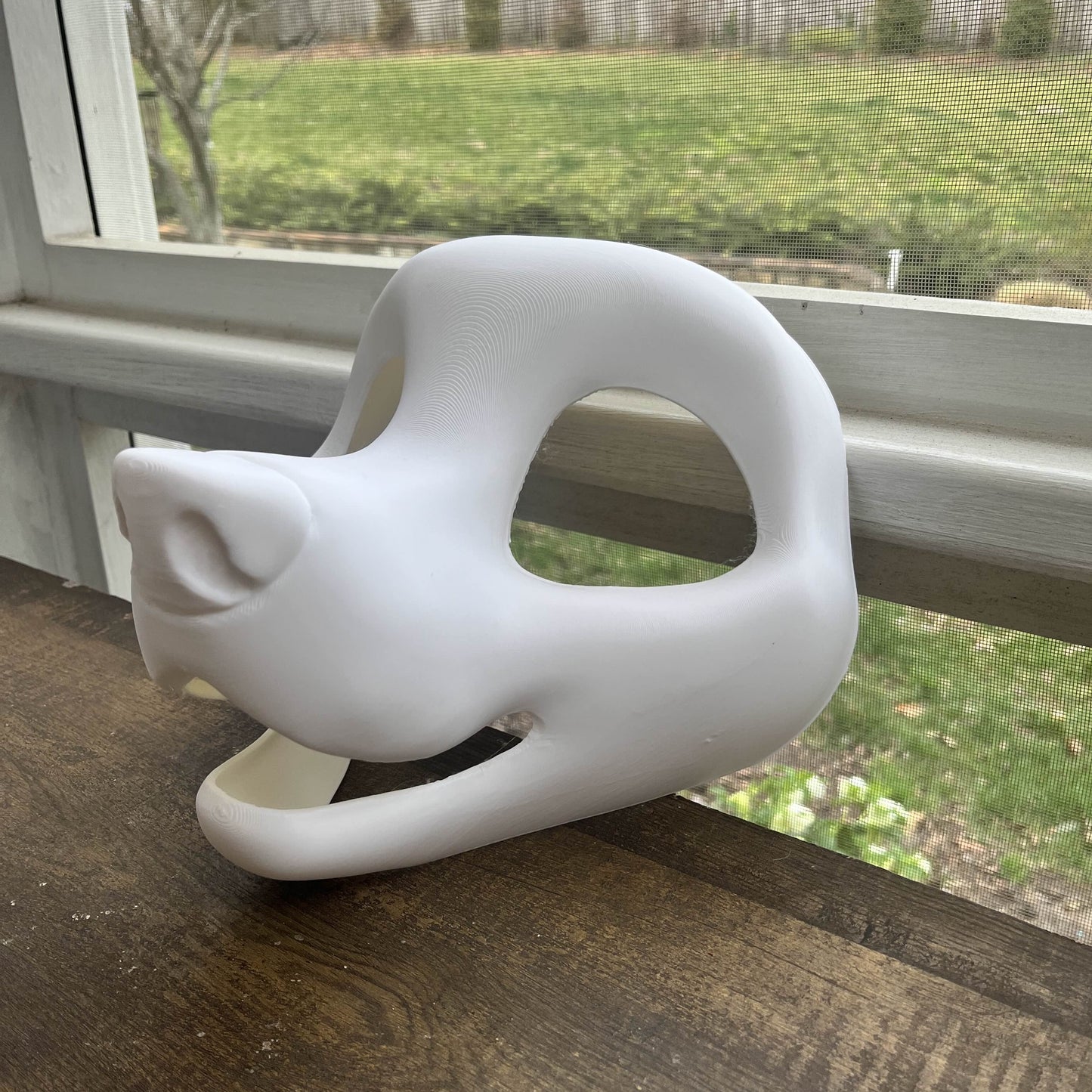 HyperToon Slim Canine, Canine Dog Fursuit Head Base + Eyeblanks