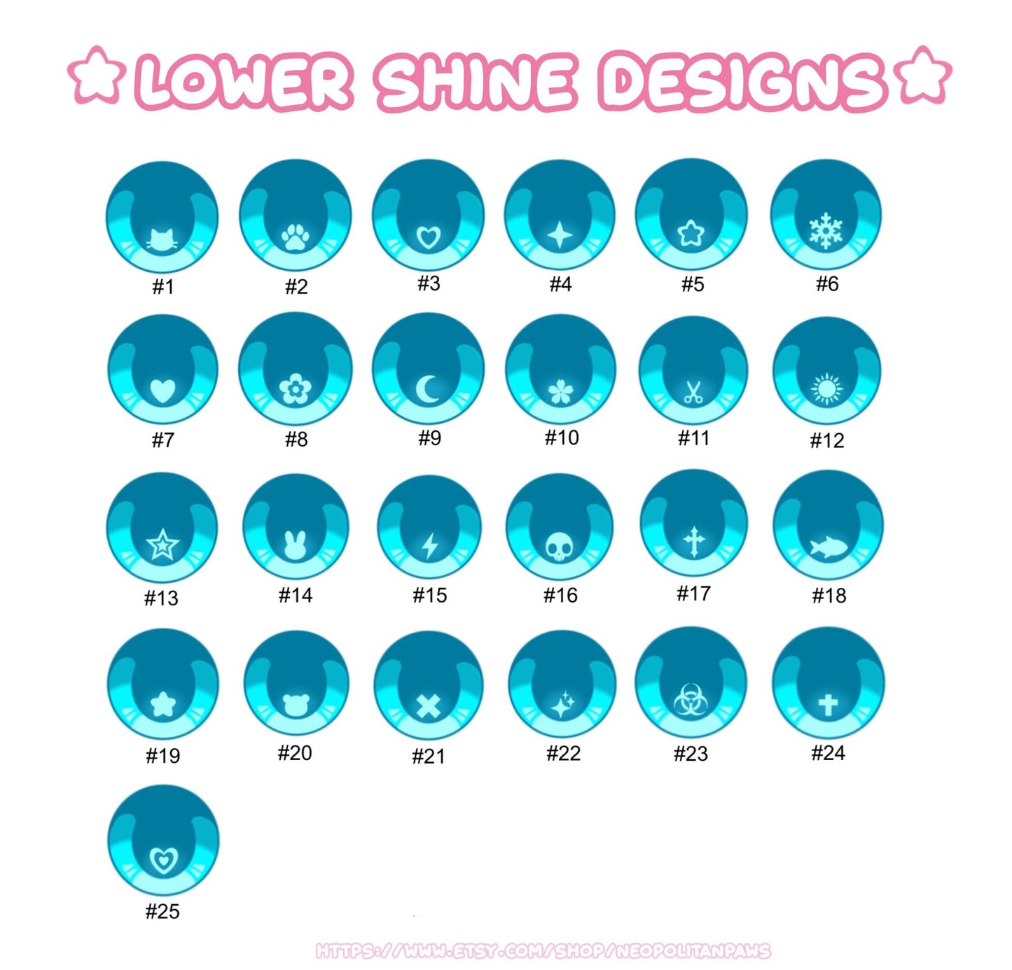 127 CUSTOMIZABLE OPTIONS! Custom Dye Sublimated Fursuit Eyes