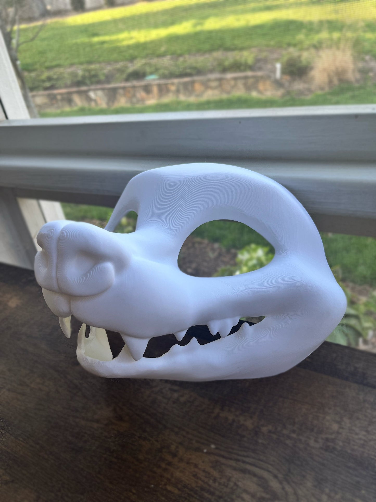 Toony Raccoon Fursuit Head Base + Eyeblanks