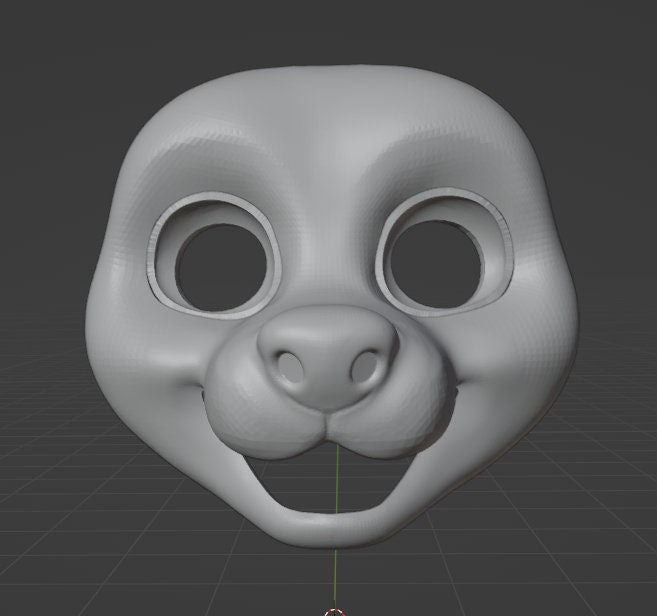 Kemono Happy Canine Fursuit Head Base+ Eyeblanks
