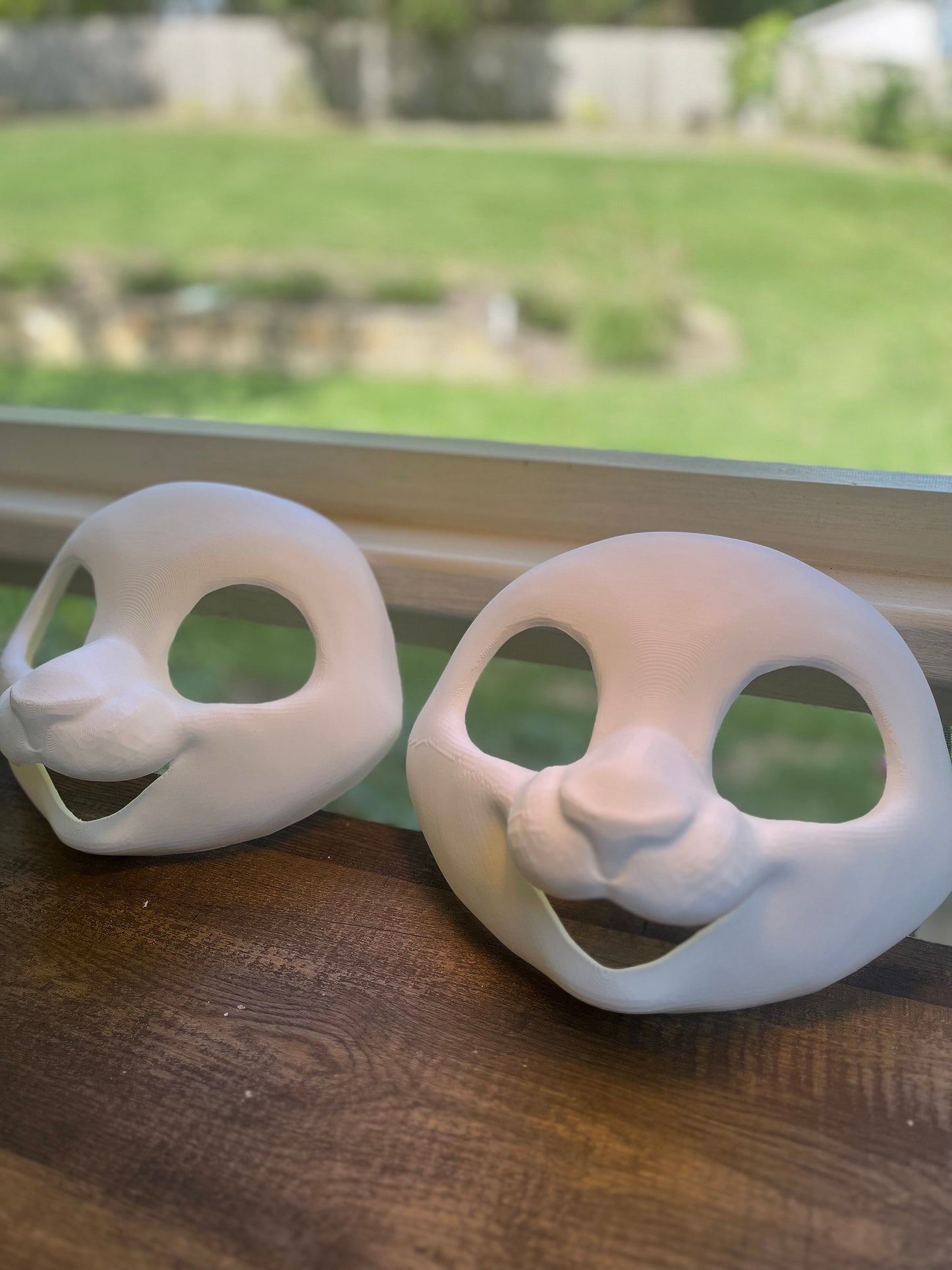 Kemono Kitty Fursuit Head Base + Eyeblanks