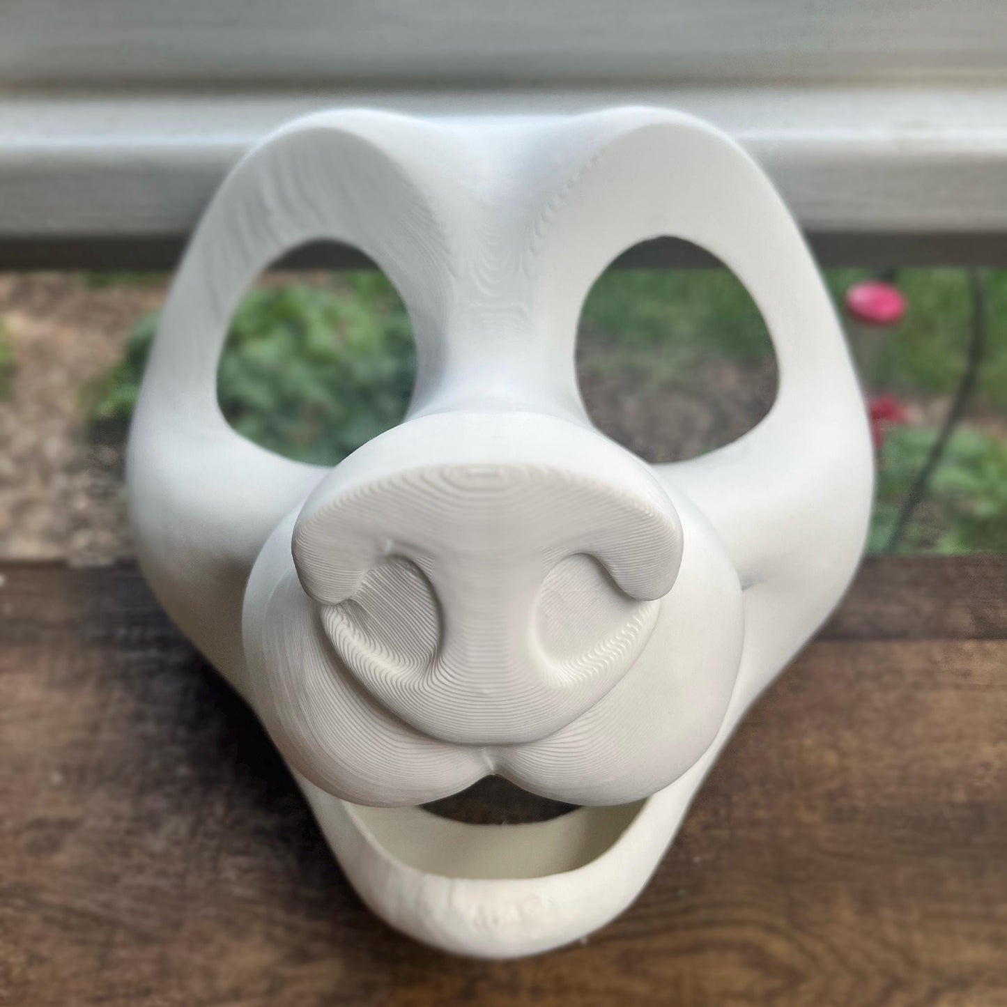 Happy Canine Dog  Head Base + Eyeblanks