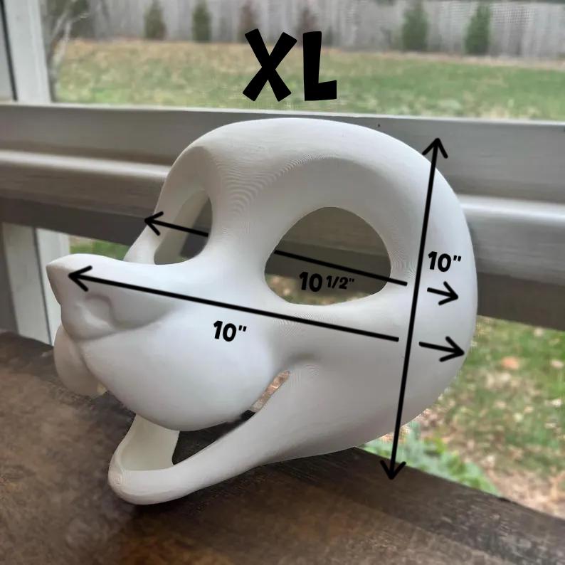 Toony Fox Fursuit Head Base + Eyeblanks