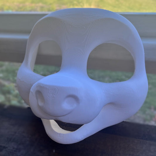 Kemono Puppy Fursuit Head Base + Eyeblanks