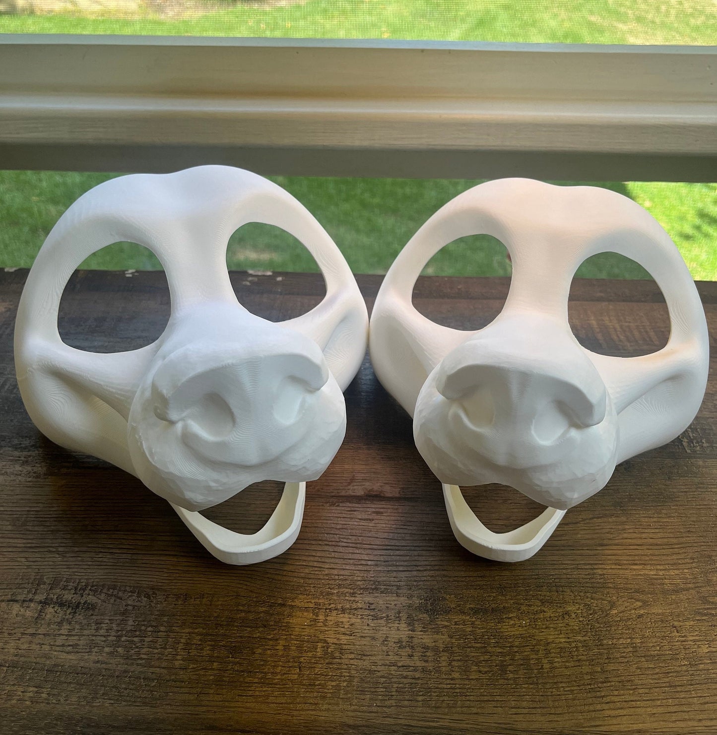 Toony Canine Dog Head + Eyeblanks