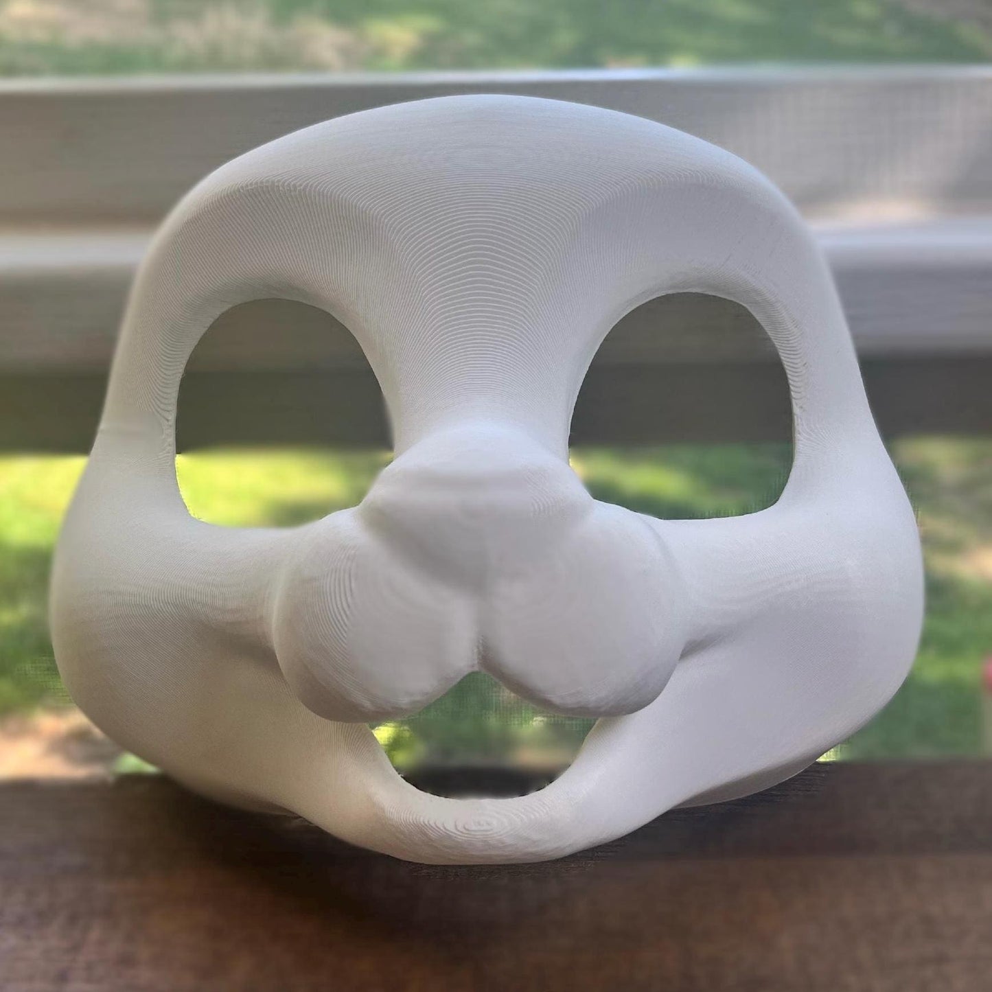 Kemono Bunny Fursuit Head Base + Eyeblanks